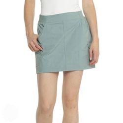 Eddie Bauer Women's Christine Build-in Shorts Cargo Pockets Stretch Skort