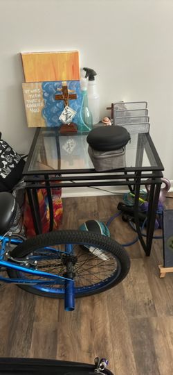 Glass Coffee Table and 2 End tables