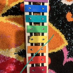 vintage Fisher-Price 1(contact info removed) Rolling Xylophone