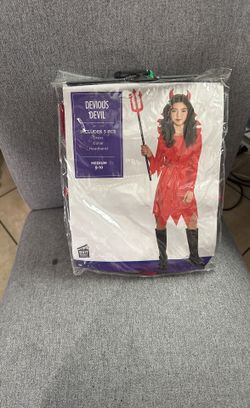Used Once- Devil girl Costume Medium(7/8)