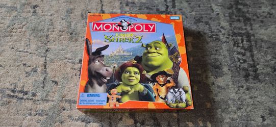 Monopoly Junior - Shrek 2 (2004) Complete & Excellent Condition!!
