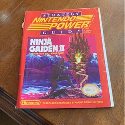 Ninja Gaiden 2 Nintendo Power Strategy Guide