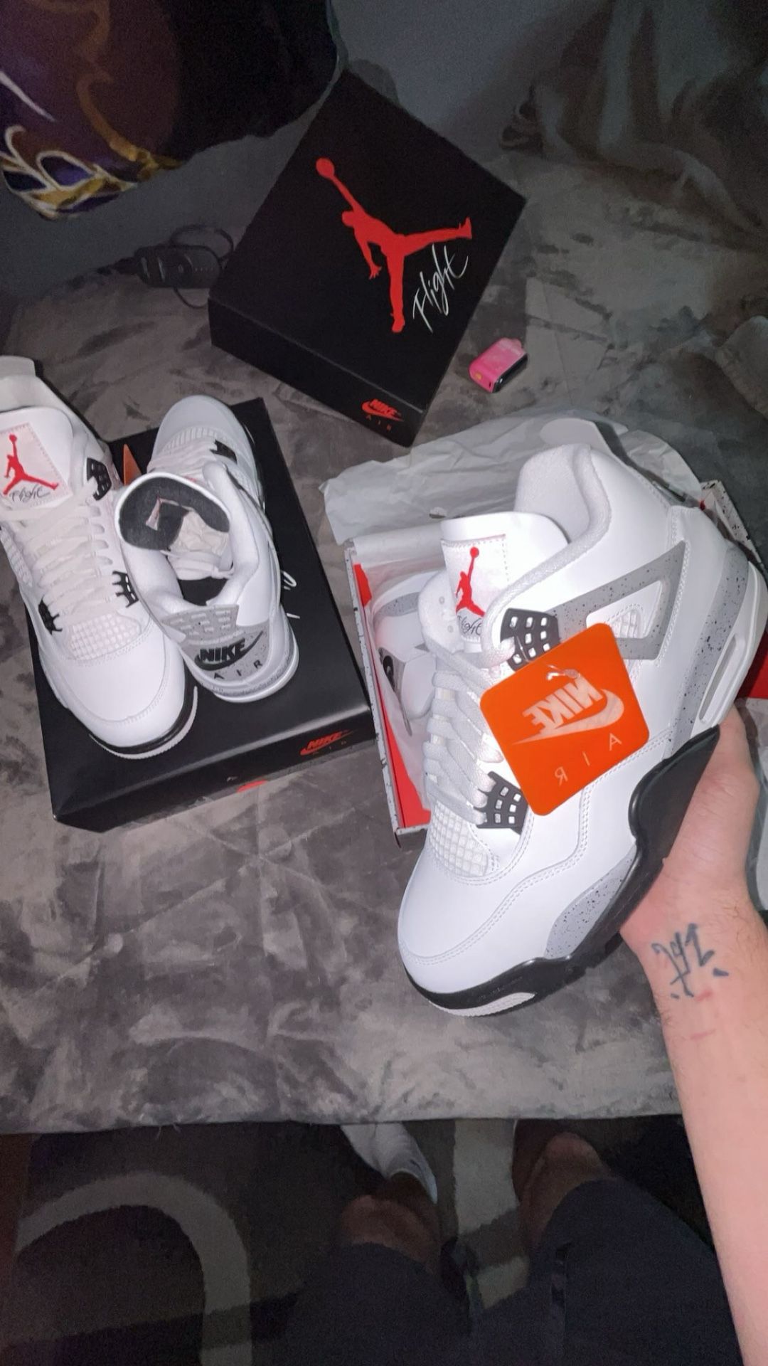 Jordan 4 Retro White Cements (2025)