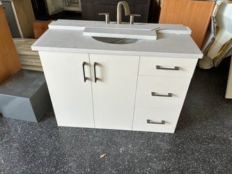 Bathroom Vanity with Stone Top and sink