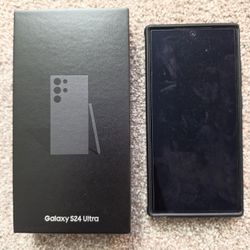 Samsung Galaxy S24 Ultra 256GB Unlocked Titanium Black - Mint Screen