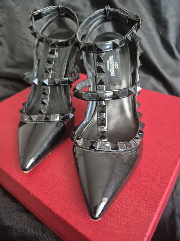 Holloween Sale Valentino DIAMOND Studded STILETTOS "AUTHENTIC"