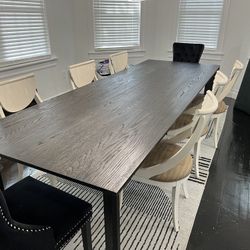 The York Dining Table Solid Wood 10ft