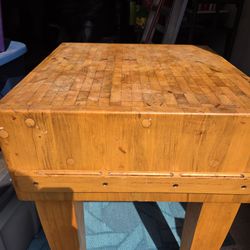 Solid Wood Butcher Block