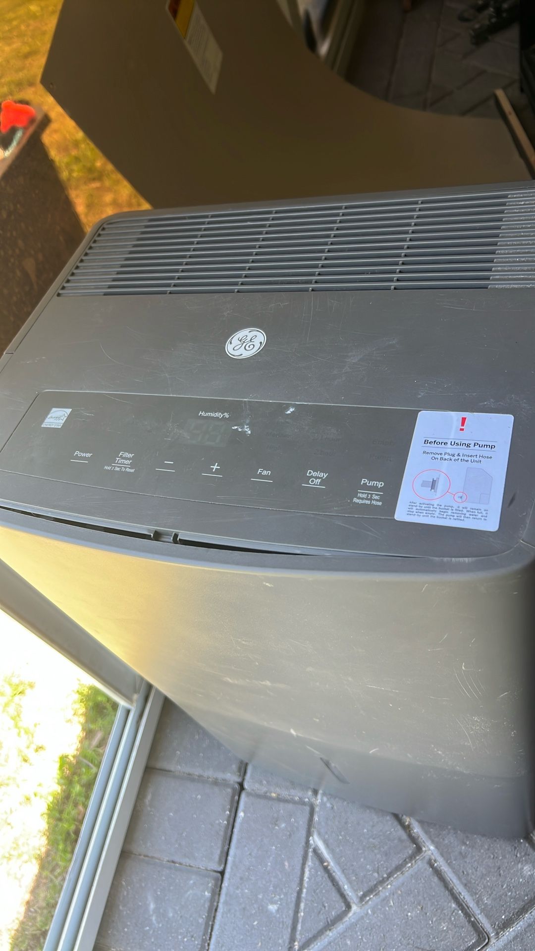 Ge Dehumidifier