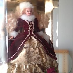Limited Edition 1996 Holiday Barbie Doll