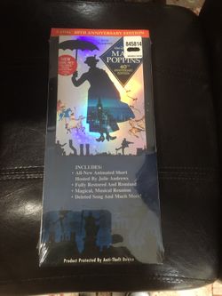 Mary Poppins (40th Anniversary Edition) 2-disc set Brand New