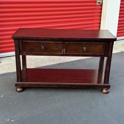 Console Table With Drawers