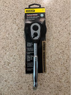 Brand new Stanley ratchet