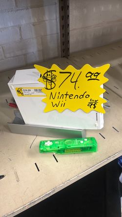 Nintendo Wii Console with Controller