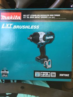 Makita 1/2” high torque impact wrench