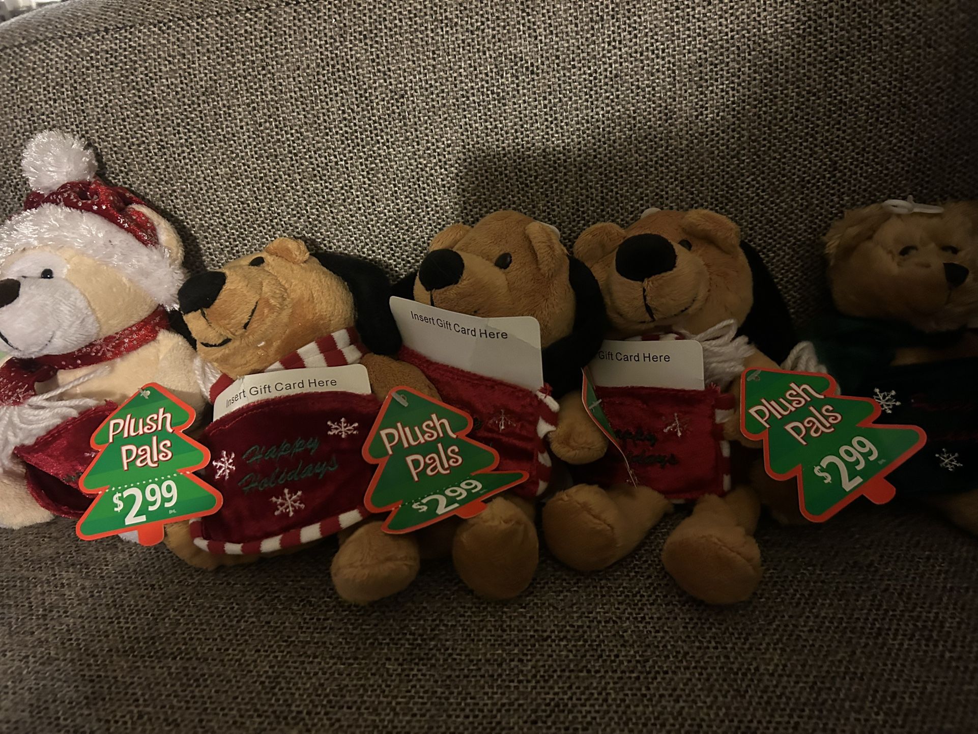 Plush Pals Gift Card Holders