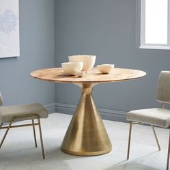 West Elm Dining Table Round 