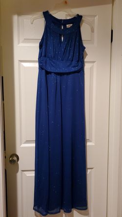 Royal Blue Sparkle Dress size L