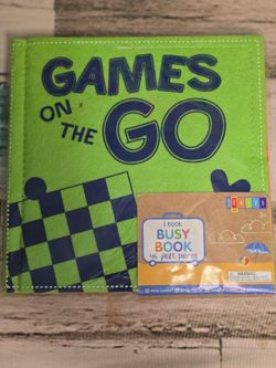 🎲 Games on the Go Felt Busy Book 🎲