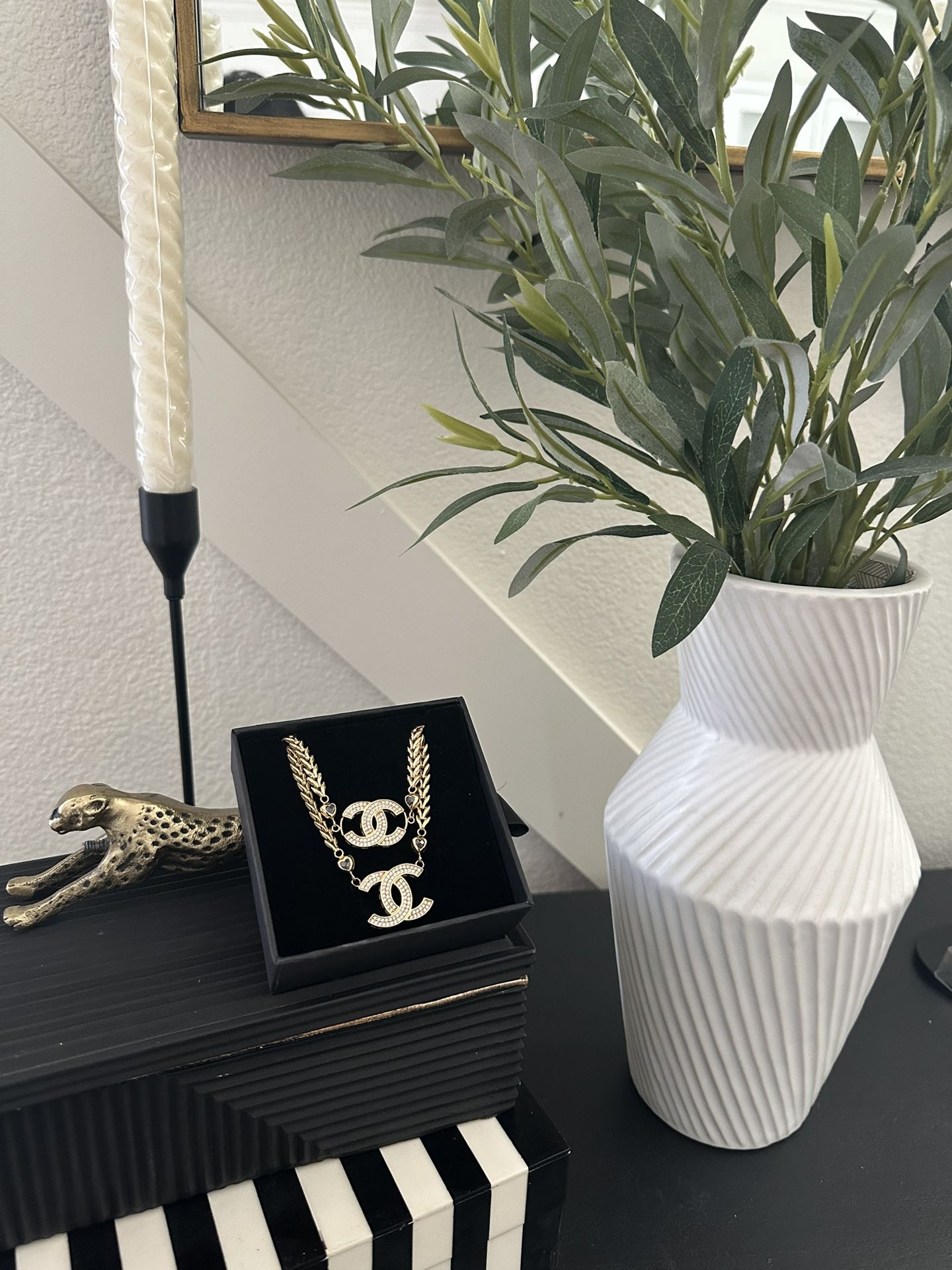 14kt Necklace And Bracelet Set