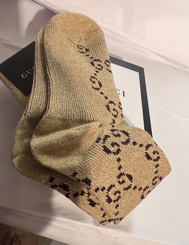 Gucci Double G Calf Socks Athletic Socks 