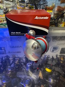 Accurate Valient 2 speed 400 ready to fish.