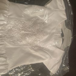 White Holy Communion /Baptismal Dress -size 10