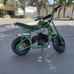 50cc 2-stroke Gasoline Engine Powered Mini Bike For Kids, Off Road Motorcycle, Dirt bikes 