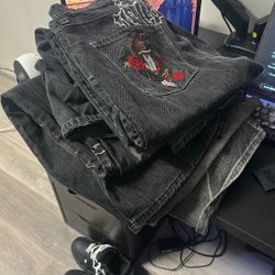 Baggy Jeans And Shirts For Sale 