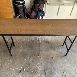 Skinny Folding Table