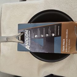 Anolon- Nouvelle Copper  2-piece Hard-Anodized pan set