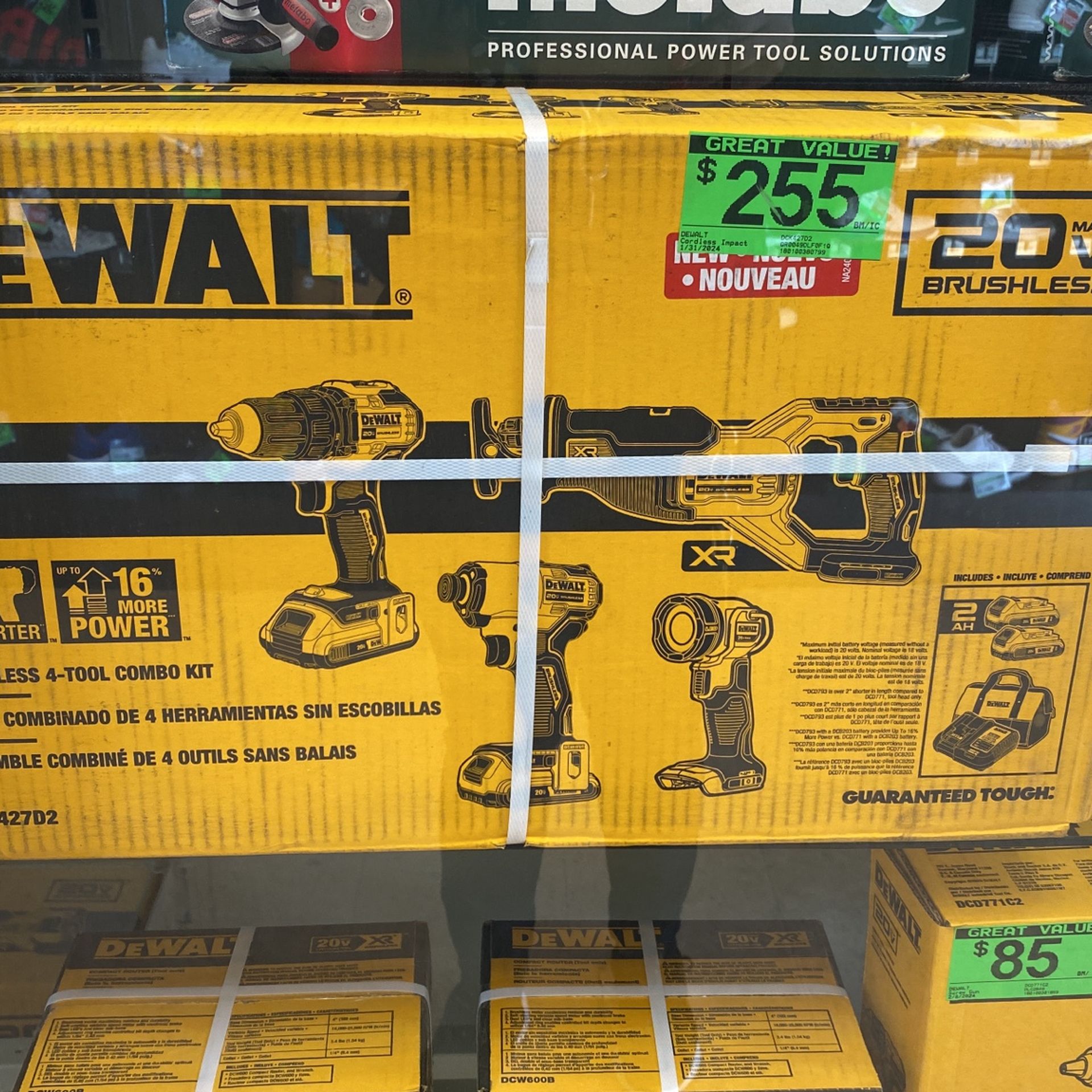 Dewalt 4-tool Combo Kit