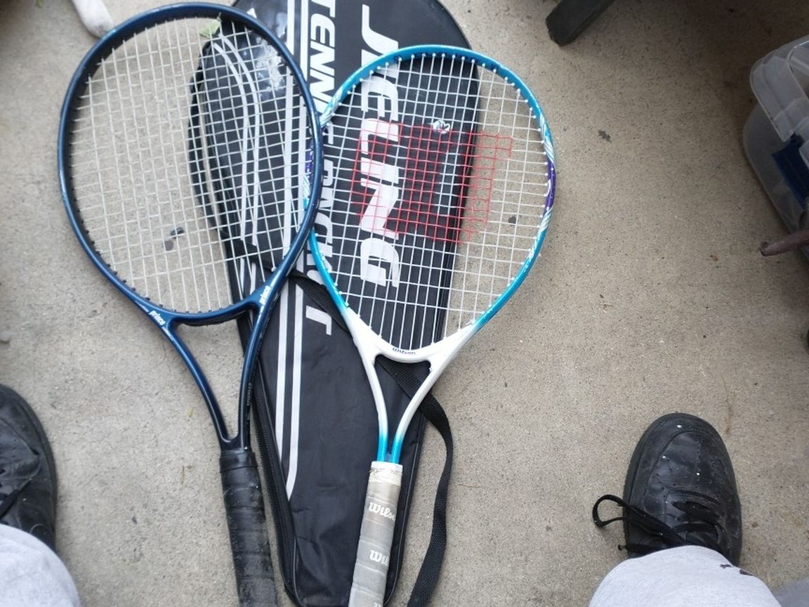 Tennis Rackets.