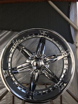 (1) Velocity VW350 24x9.5 6x139.7