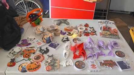 Halloween decorations and etc