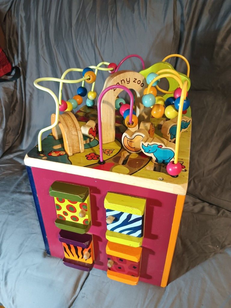 Wood Toddler Activity Set