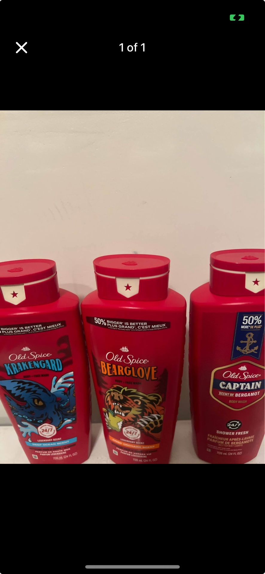 Old Spice Body Wash 24 Oz $5 Each