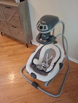 Graco Duet Soothe Swing + Rocker!
