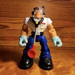 Rescue Heroes Perry Medic Fisher Price Vintage Action Figure 1998