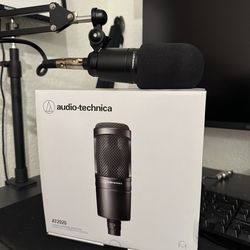 Audio Technica AT2020 Cardioid Condenser Microphone