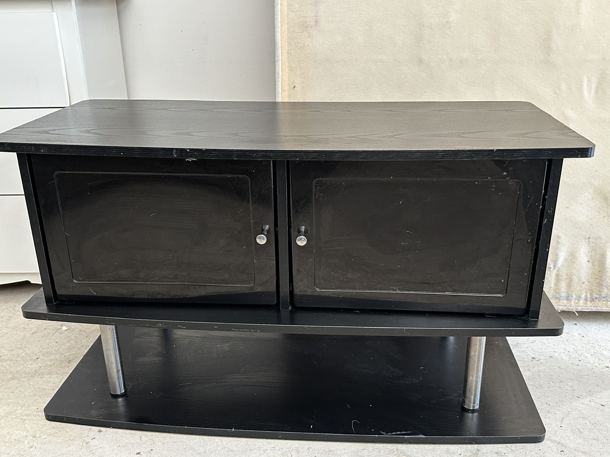 Console/TV Stand-Black