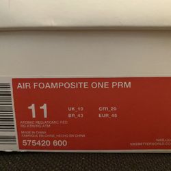 Foamposite Thermalmap