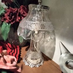 Crystal Lamps Large Perfect $80 Each I Have Two Left