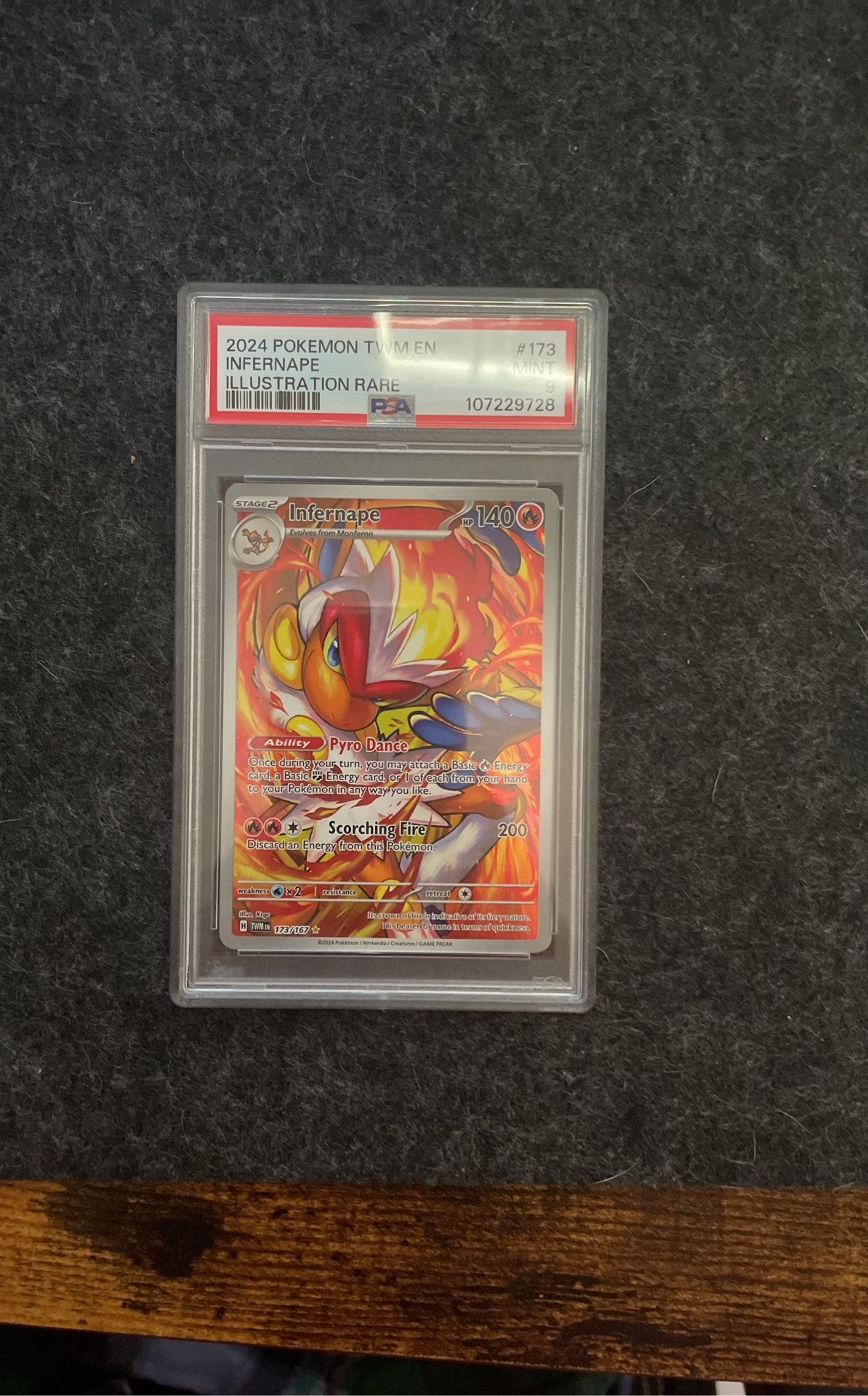 PSA 9 Infernape