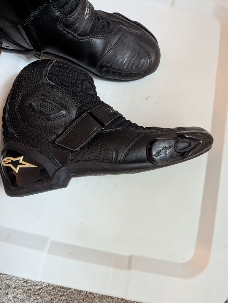 Alpinestars Motorcycle Boots Size 11.5