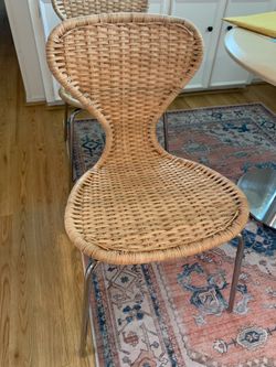 3 WICKER ALVSTA CHAIRS