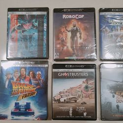 4k Movies: New In Original Packaging