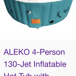 New 4 Person Inflatable Hot Tub 