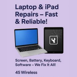 Laptop And iPad Repair
