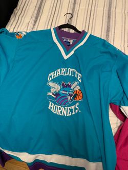 Rare Charolette Hornets Started Hockey Jersey Size Large